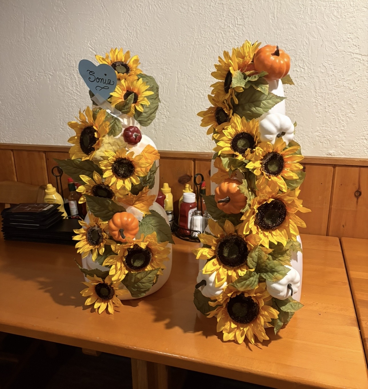 Husband and Wife did these they came out great 10/21